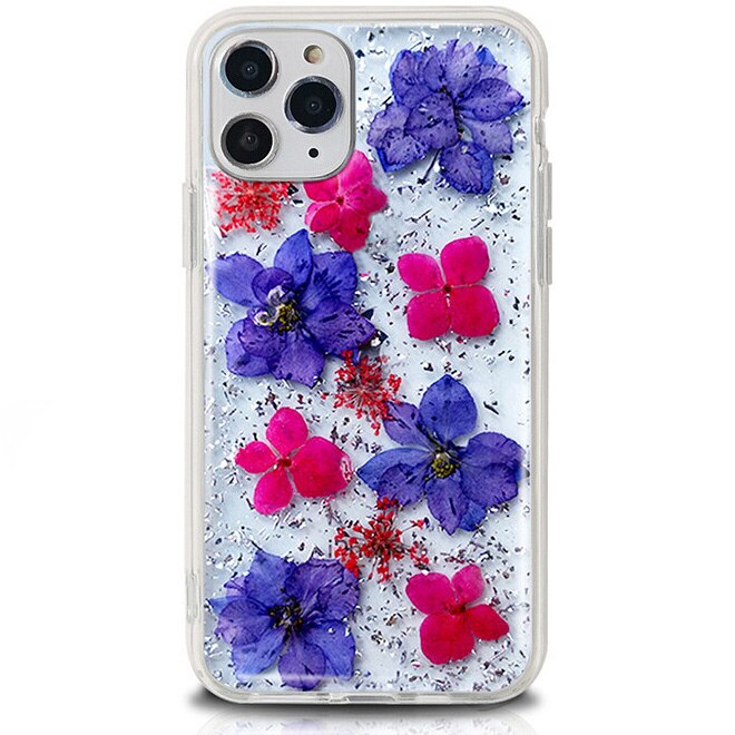 Fotografie Husa de protectie Cover Silicon X-Fitted Flora pentru iPhone 12/12 Pro, Multicolor