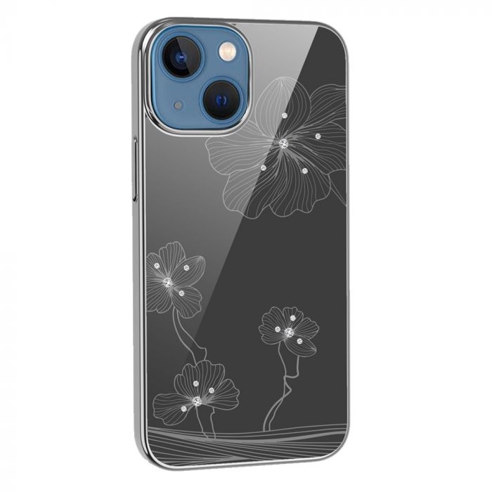 Fotografie Husa de protectie Devia Crystal Flora pentru iPhone 13 Pro Max, Silver