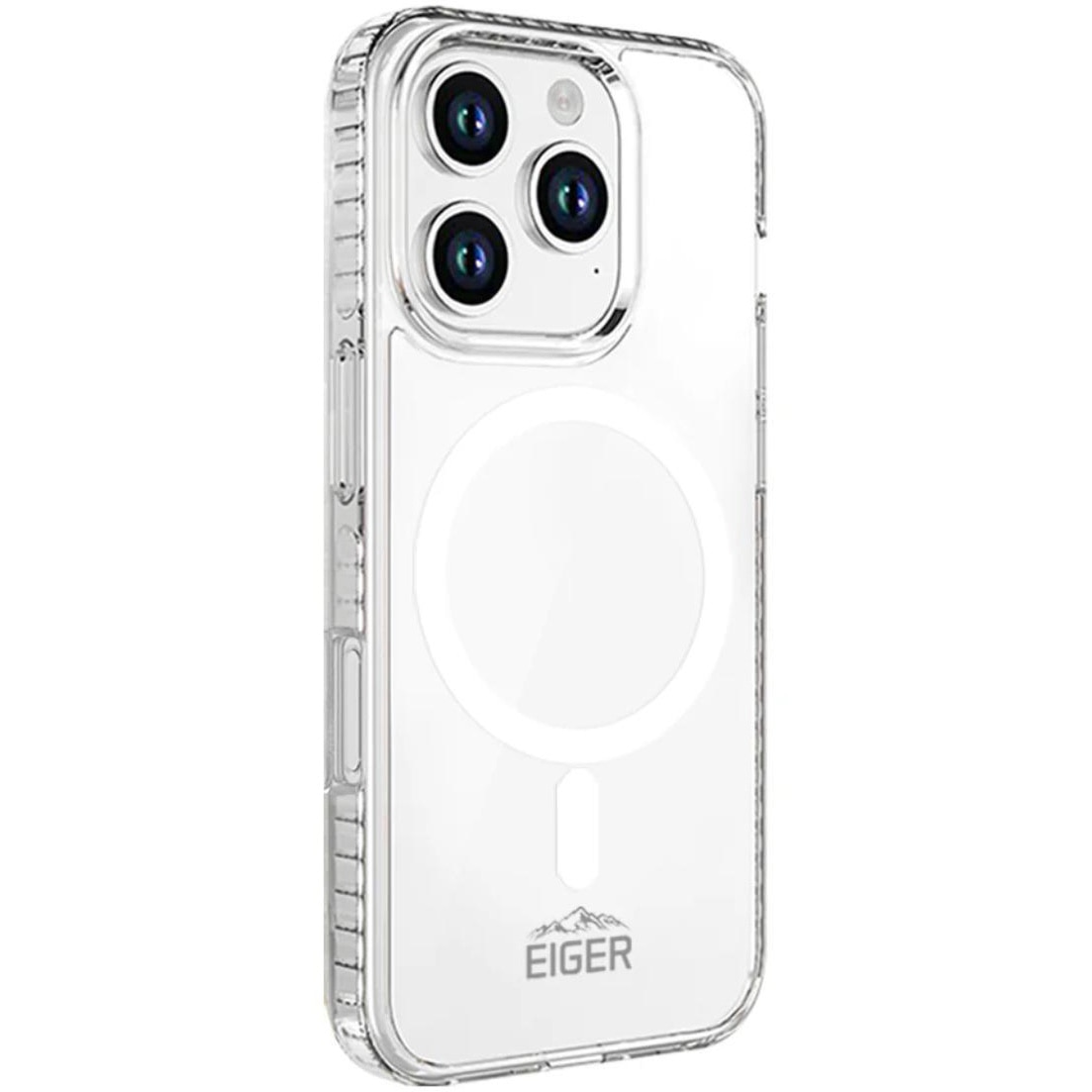 Fotografie Husa de protectie Eiger, Ice, Grip Magsafe pentru iPhone 16 Pro Max, Clear