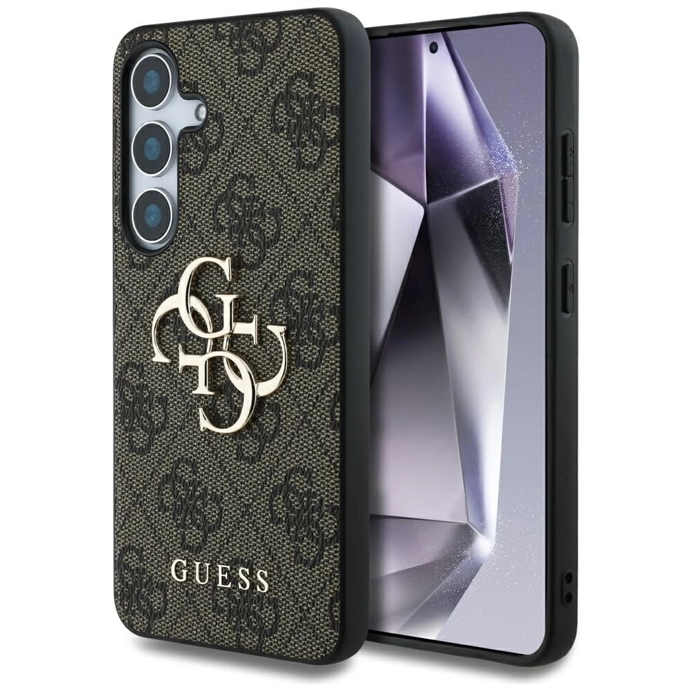 Fotografie Husa de protectie Guess 4G PU Big Logo pentru Samsung Galaxy S25, Maro