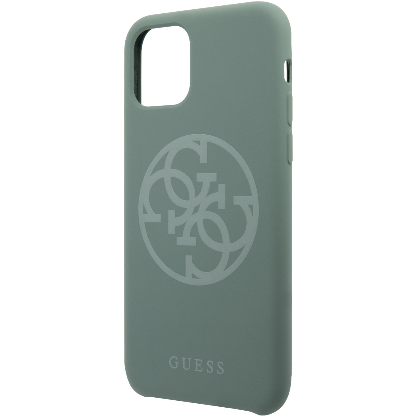 Fotografie Husa de protectie Guess Silicone Tone On Tone GUHCN58LS4GKA pentru iPhone 11 Pro, Green