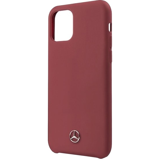 Fotografie Husa de protectie Mercedes MEHCN58SILRE Silicone pentru iPhone 11 Red