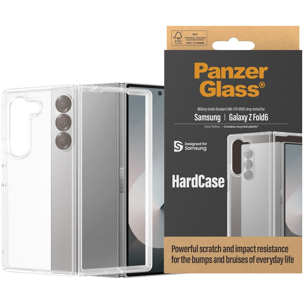 Fotografie Husa de protectie PanzerGlass compatibila cu Samsung Galaxy Z Fold6 Transparent