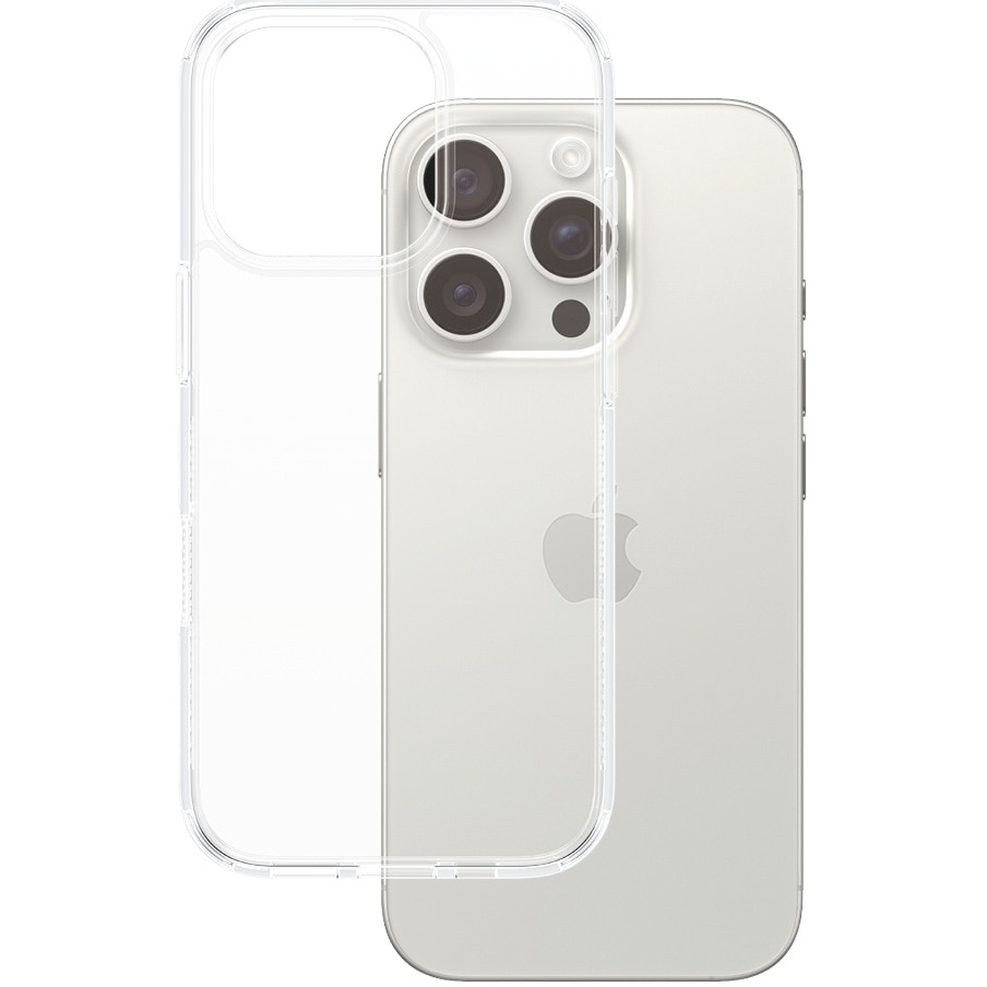 Fotografie Husa de protectie PanzerGlass HardCase pentru iPhone 16 Pro, Transparent