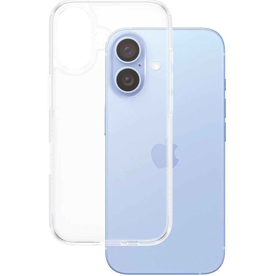 Fotografie Husa de protectie PanzerGlass HardCase pentru iPhone 16, Transparent