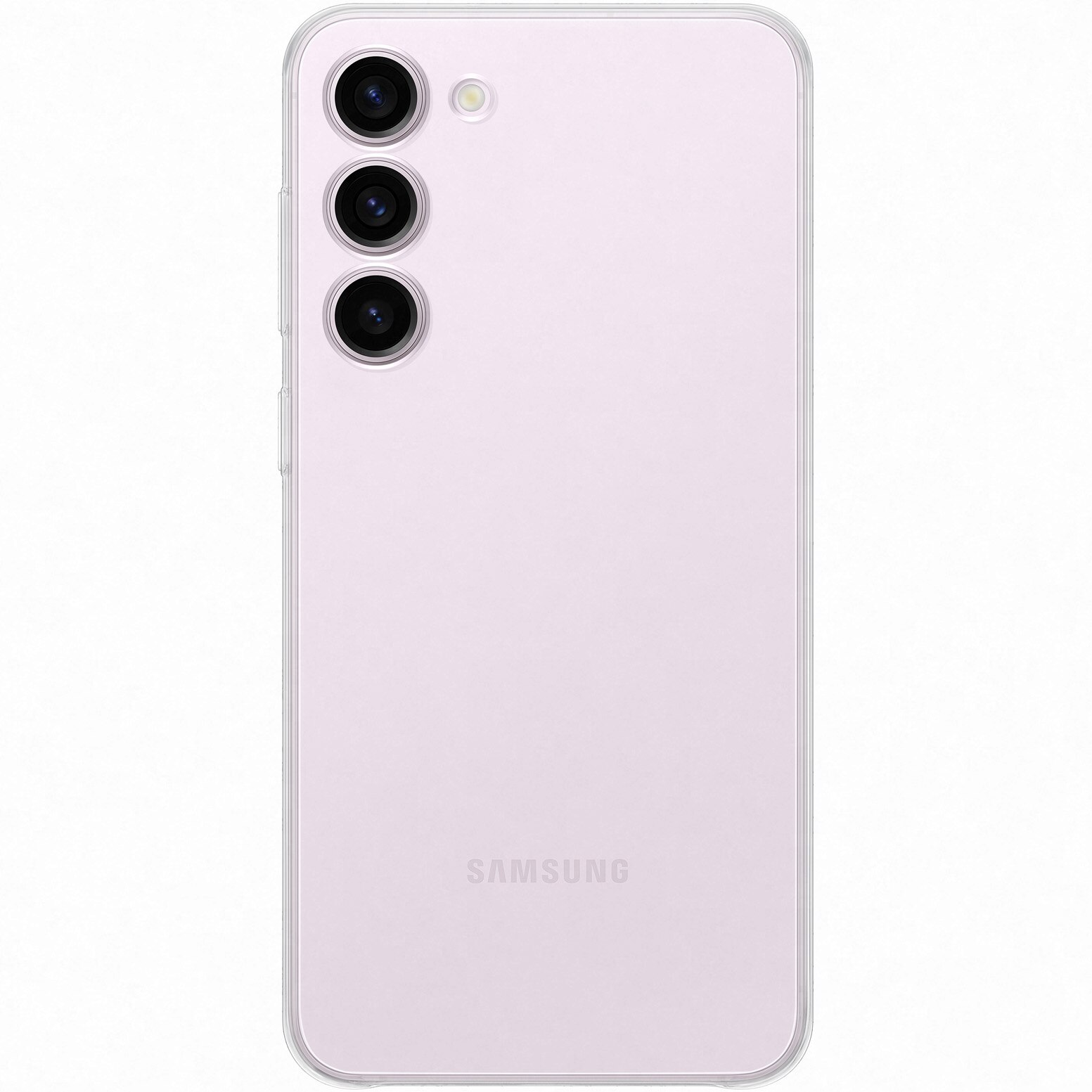 Fotografie Husa de protectie Samsung Clear Case pentru Galaxy S23 Plus, Transparent