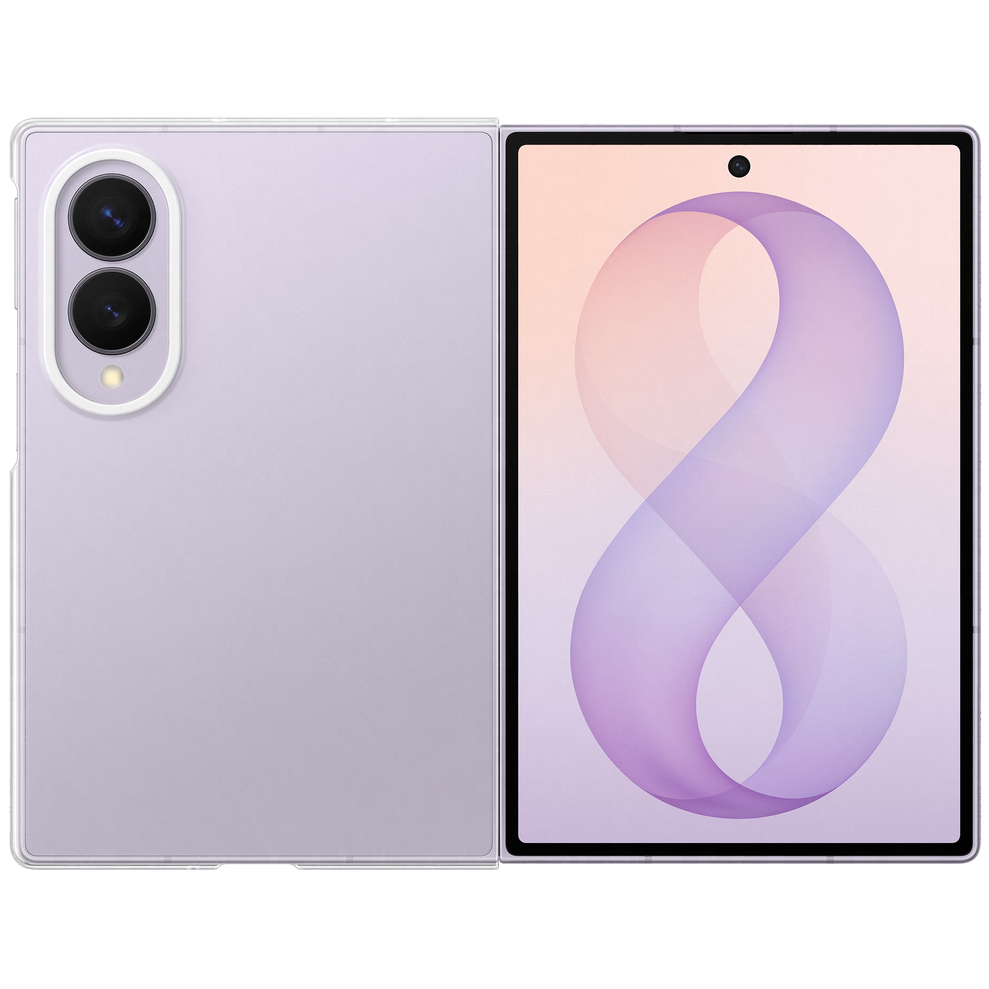 Fotografie Husa de protectie Samsung pentru Galaxy Fold8, Clear, Transparent