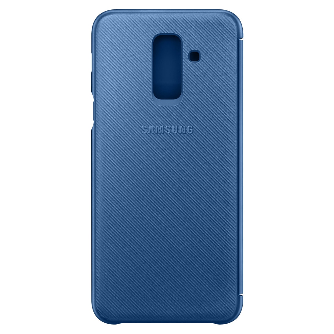 Fotografie Husa de protectie Samsung Wallet Cover pentru Galaxy A6 Plus (2018), Orchid Blue