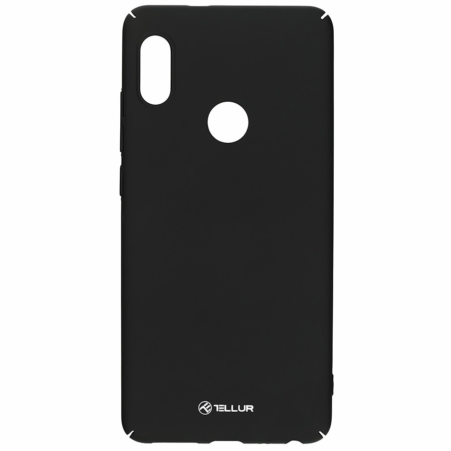 Fotografie Husa de protectie Tellur Super Slim pentru Xiaomi Redmi Note 5 Pro, Negru