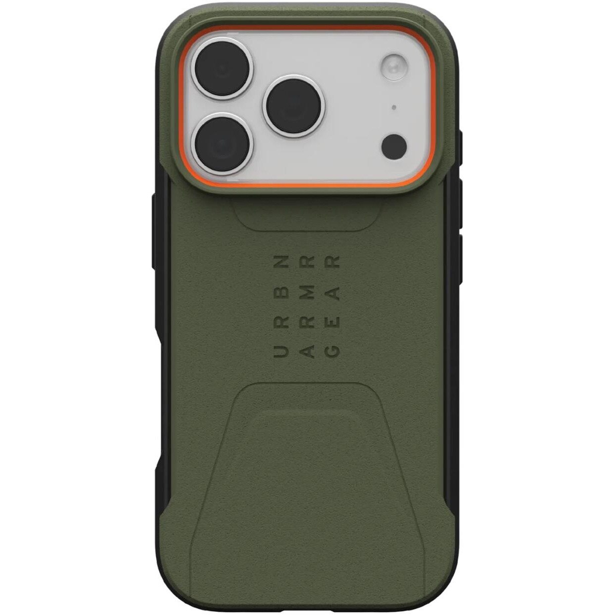 Fotografie Husa de protectie UAG Civilian Magsafe pentru iPhone 17 Pro, Olive/Orange