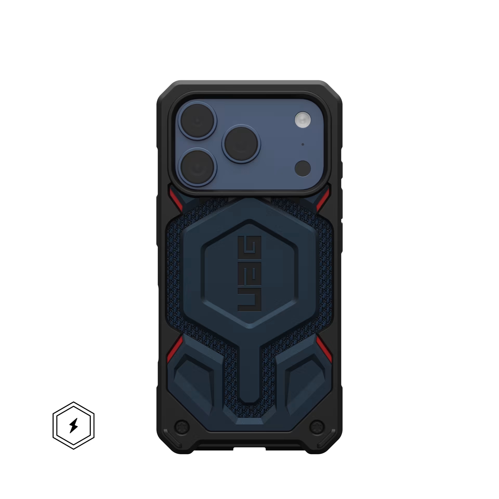 Fotografie Husa de protectie UAG Monarch Pro pentru iPhone 17 Pro, Kevlar Mallard