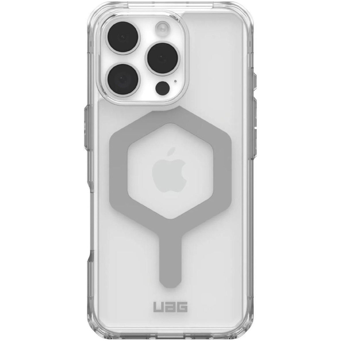 Fotografie Husa de protectie UAG Plyo Magsafe pentru iPhone 16 Pro Max, Ice, Silver