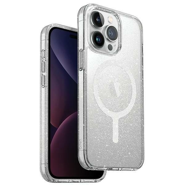 Fotografie Husa de protectie UNIQ LifePro Xtreme MagSafe pentru iPhone 15 Pro, Transparent Silver