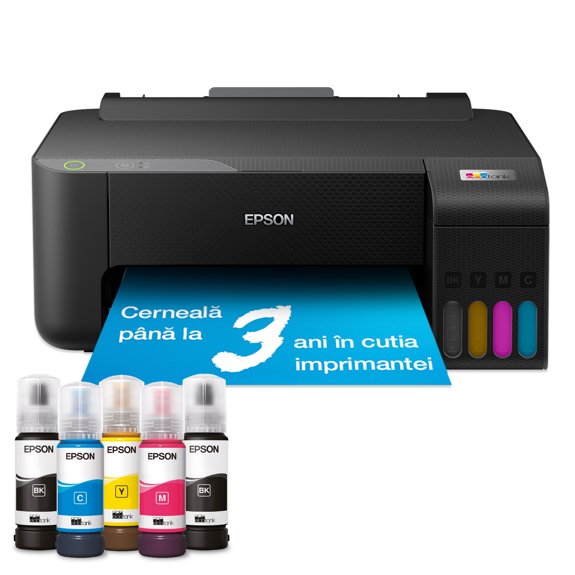 Fotografie Imprimanta inkjet color Epson EcoTank L1210 CISS, A4