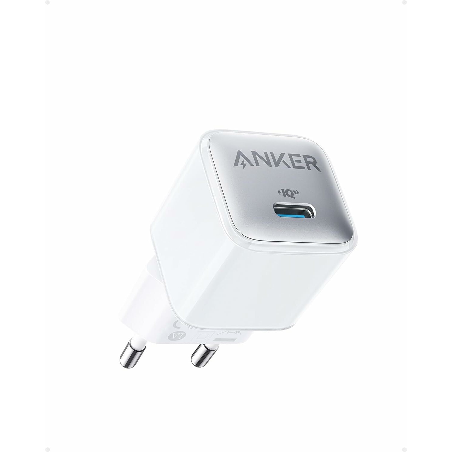 Fotografie Incarcator retea Anker 512 Nano 3 20W USB-C, PowerIQ 3.0, Alb