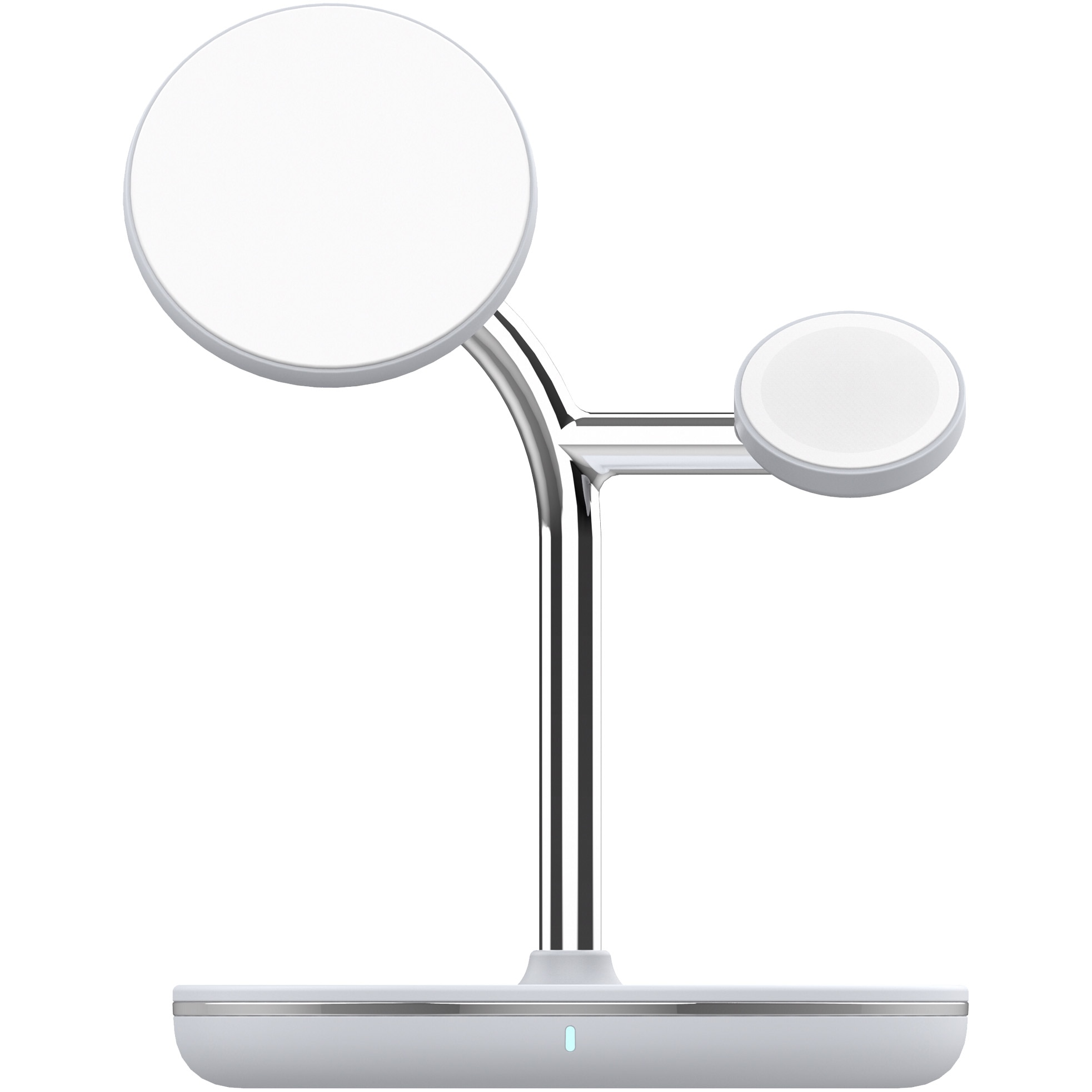 Fotografie Incarcator wireless Tellur 3-in-1, MFI, certificat MagSafe 15W, pentru iPhone, Apple Watch, AirPods