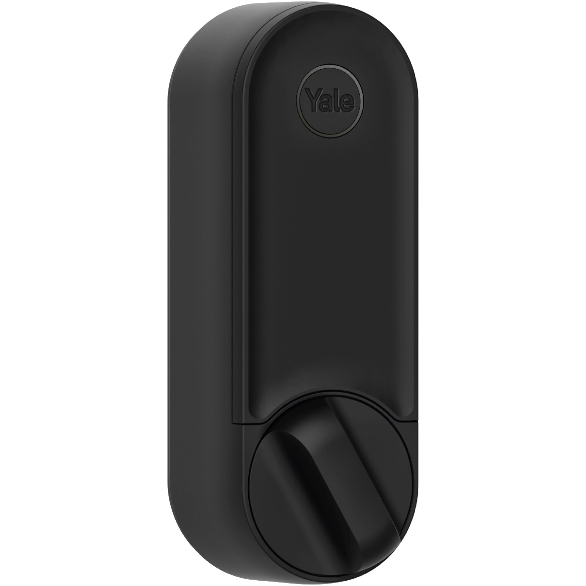Fotografie Incuietoarea inteligenta Yale Linus L2, maner rotativ, control prin aplicatie, compatibila cu Alexa & Google Home, Negru