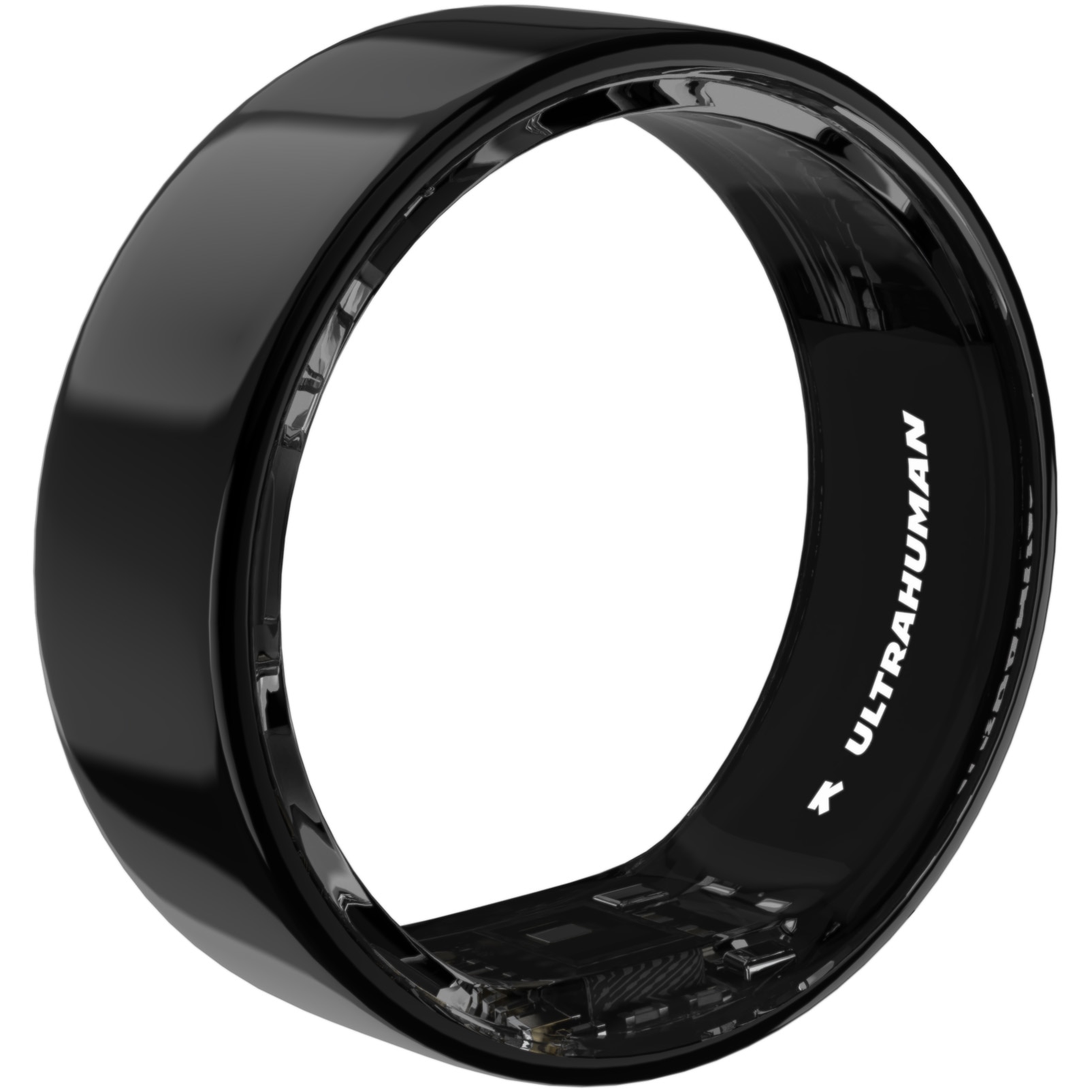 Fotografie Inel inteligent monitorizare sanatate Ultrahuman Ring Air, Marimea 11, Aster Air Black