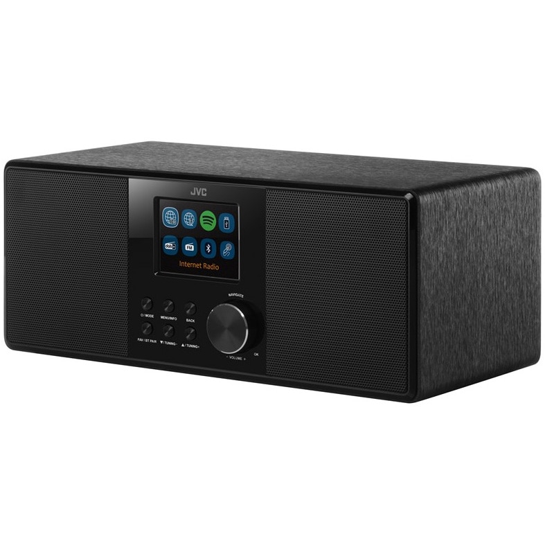 Fotografie Internet radio player cu DAB+ JVC RA-981B, negru
