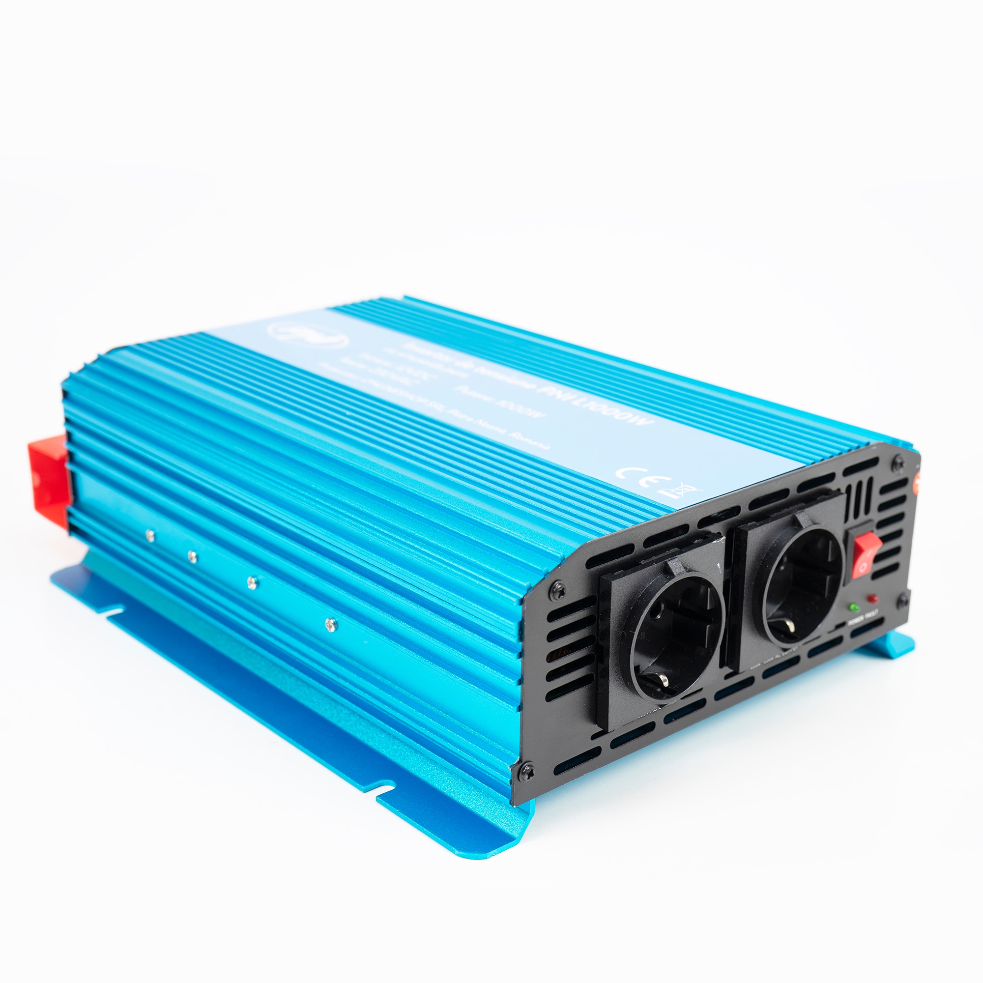 Fotografie Invertor de tensiune PNI SP1000W cu sinusoida pura, alimentare 12V