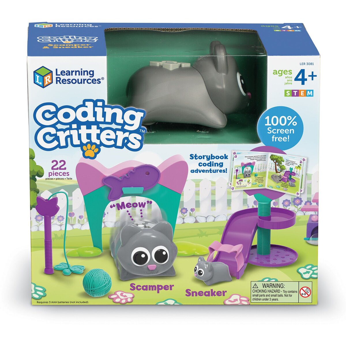 Fotografie Joc educativ Learning Resources - Coding Critters, Pisicutele jucause