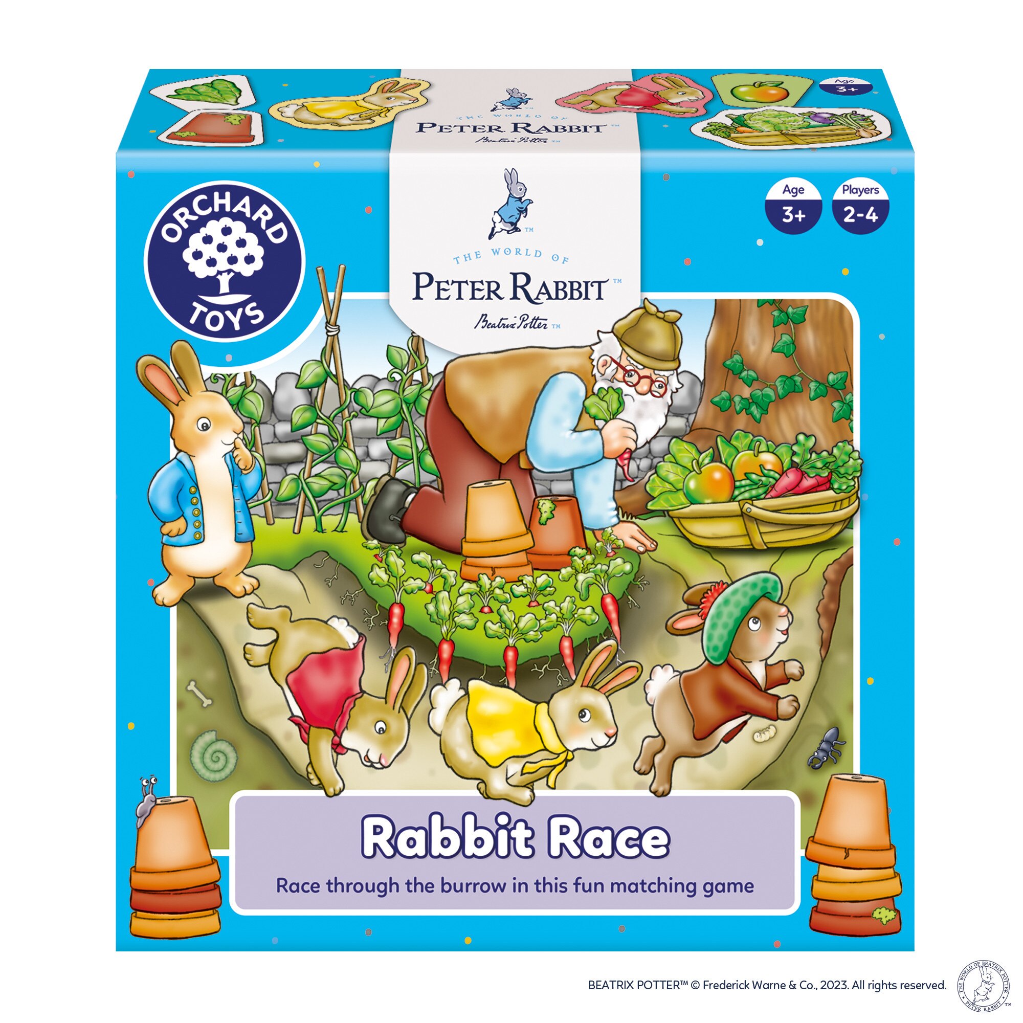 Fotografie Joc educativ Orchard Toys - Peter Rabbit, Intrecerea iepurilor