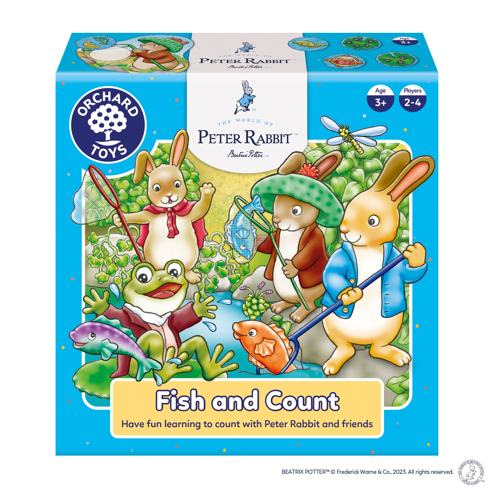Fotografie Joc educativ Orchard Toys - Peter Rabbit, Pescuieste si numara