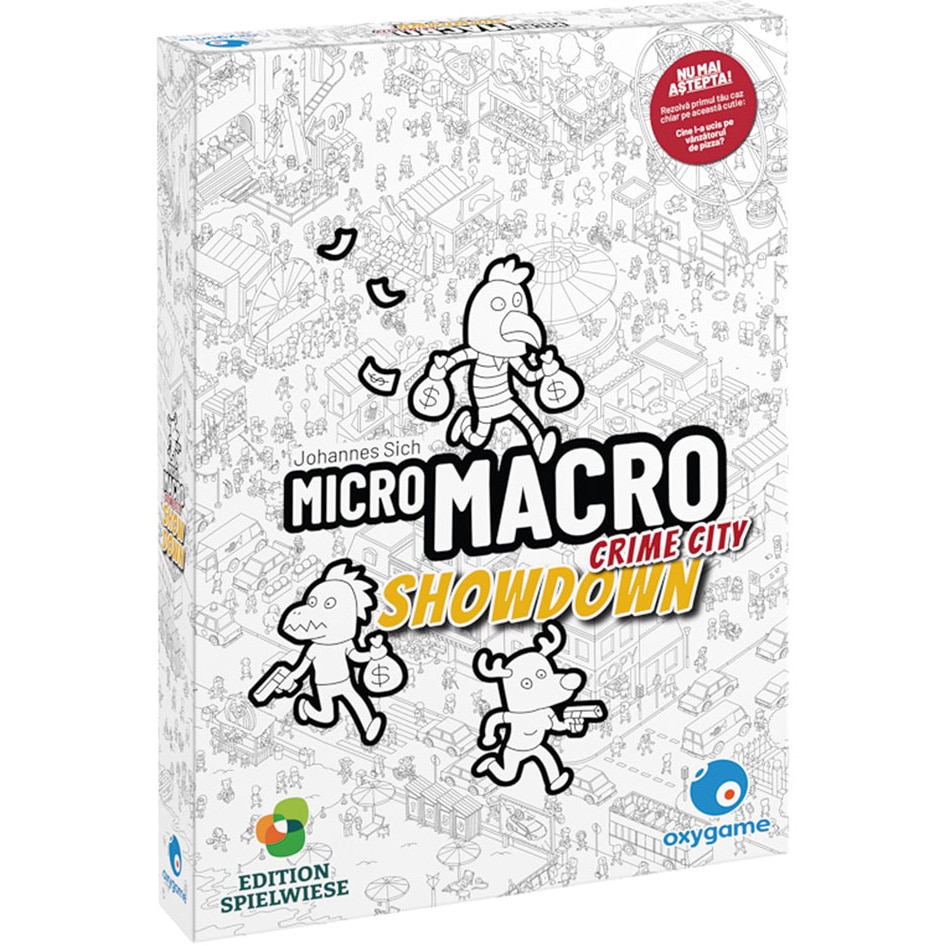Fotografie Joc Oxygame MicroMacro: Crime City - Showdown, lb. romana