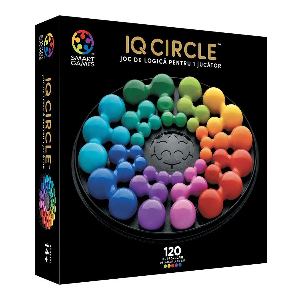 Fotografie Joc Smart Games - IQ Deluxe, Circle, +14 ani, lb. romana