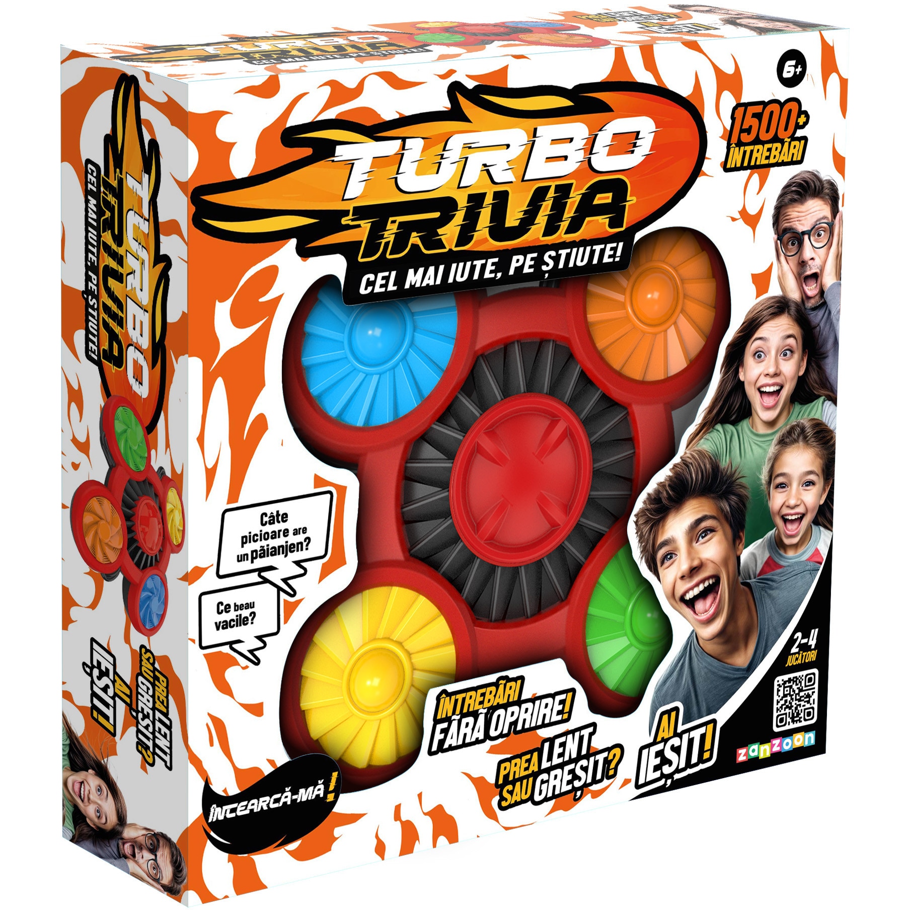Fotografie Joc Turbo Trivia, 2-4 jucatori, +6 ani, lb. romana