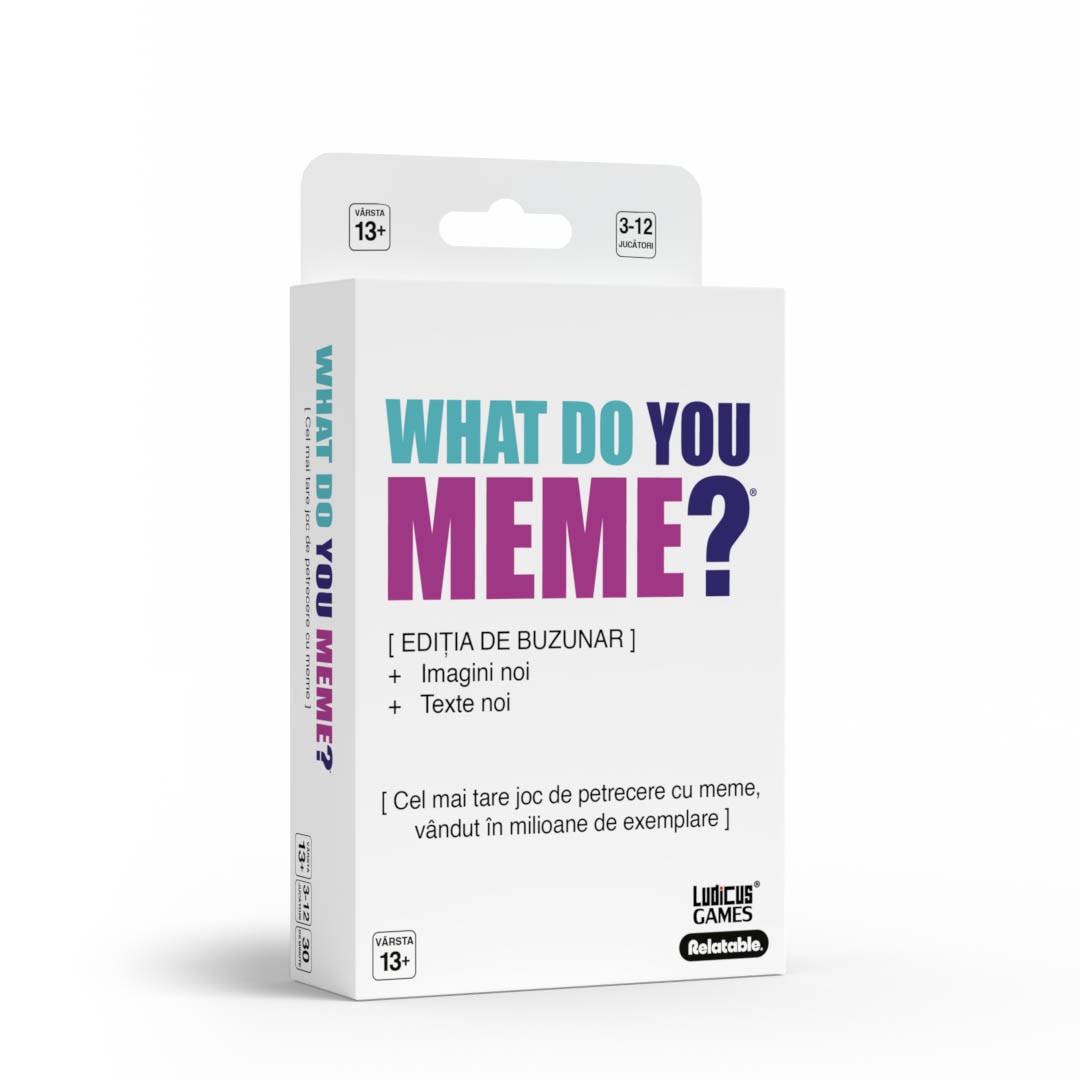 Fotografie Joc What Do You Meme, editia de buzunar, 3-12 jucatori, +13 ani, lb. romana
