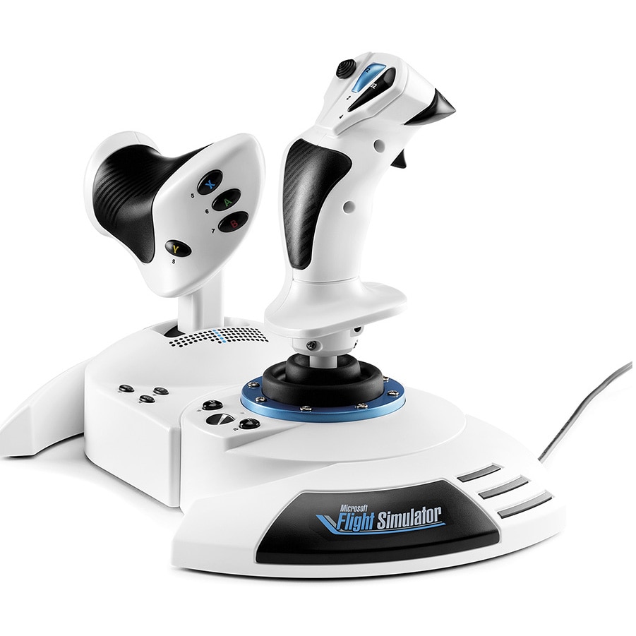 Fotografie Joystick Thrustmaster T.Flight Hotas One Microsoft Flight Simulator Edition, Alb pentru Xbox, PC
