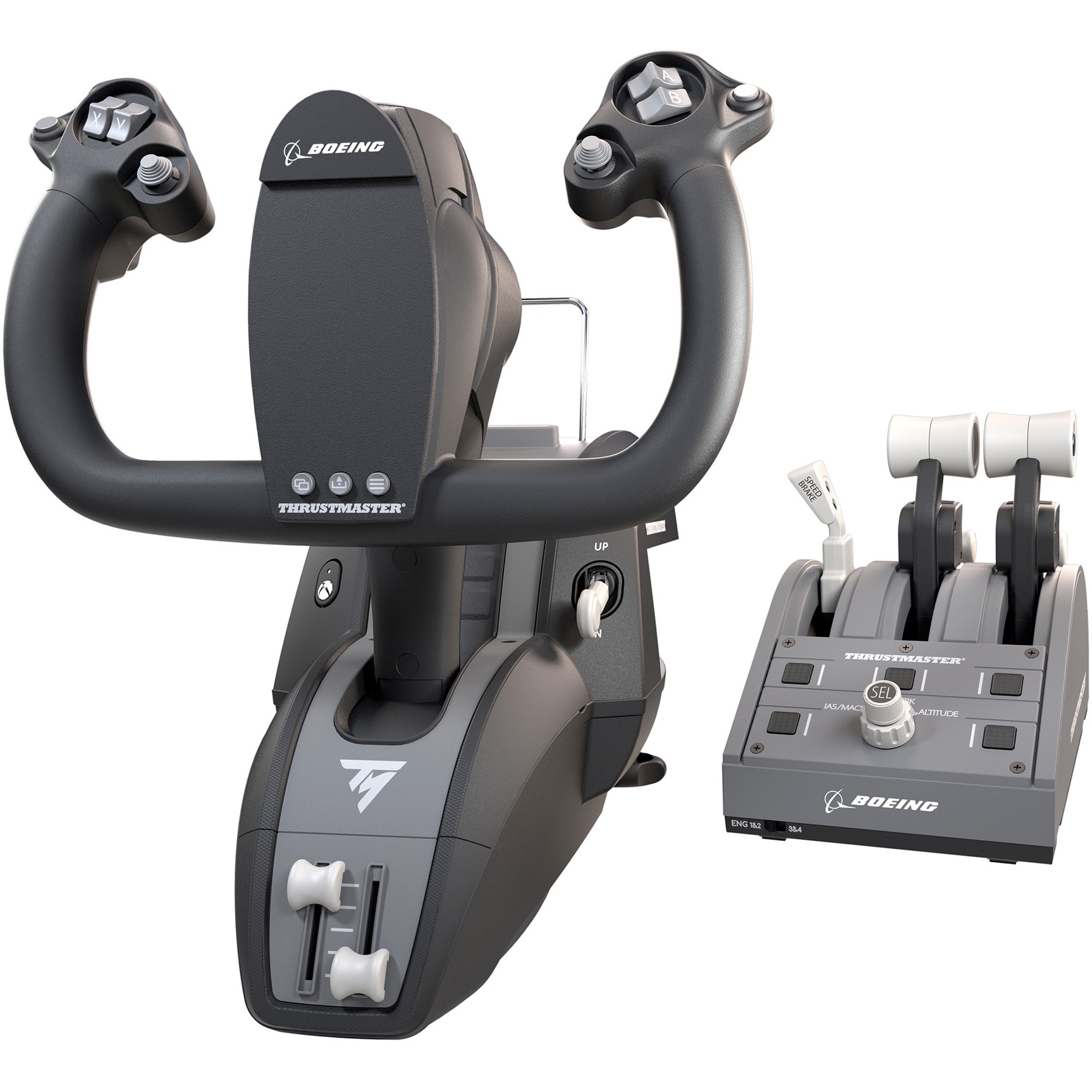 Fotografie Joystick Thrustmaster TCA YOKE PACK BOEING ED.XBOX SERIES XS