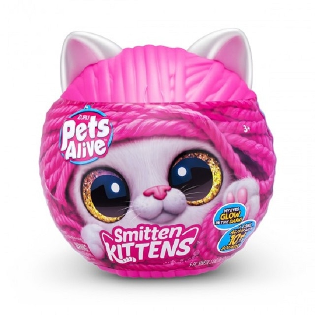Fotografie Jucarie de plus surpriza Motanas Interactiv, Smitten Kittens Pets Alive