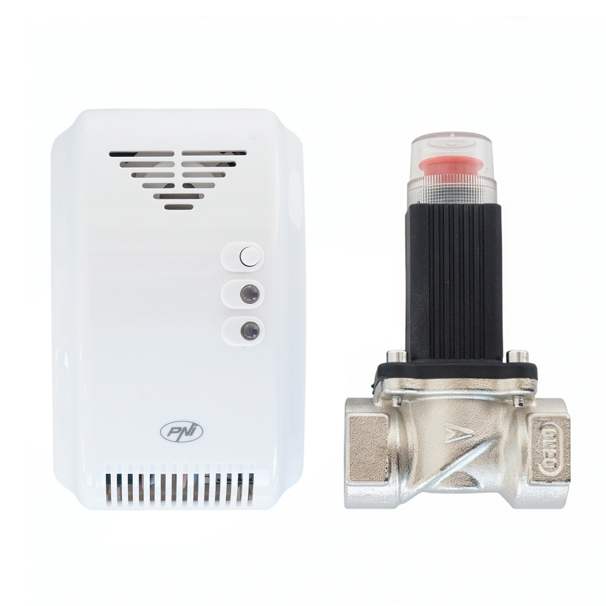 Fotografie Kit senzor gaz si electrovalva PNI Safe House 200 3/4 Inch