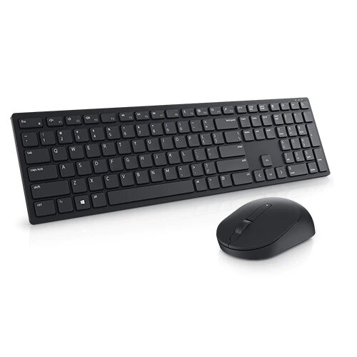 Fotografie Kit tastatura + mouse wireless Dell Pro KM5221W, US International layout,negru