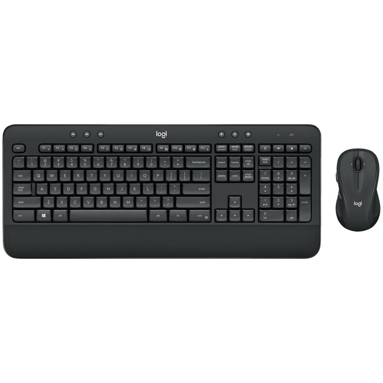 Fotografie Kit tastatura si mouse Logitech MK545 Advanced, Wireless, Negru