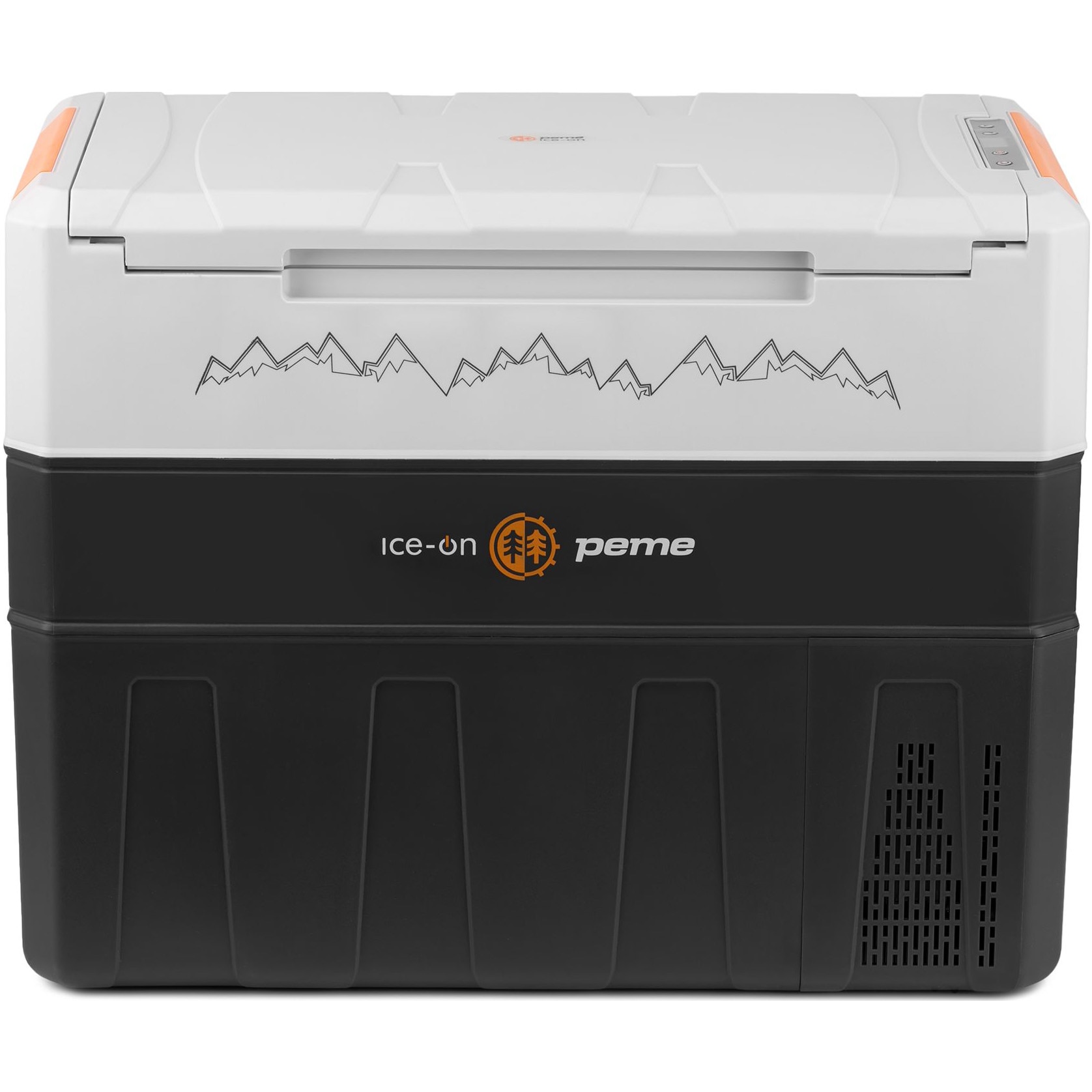 Fotografie Lada frigorifica electrica Peme ICE-ON IOS N-45L Picnic 45L, compresor Adventure Orange, 48 W
