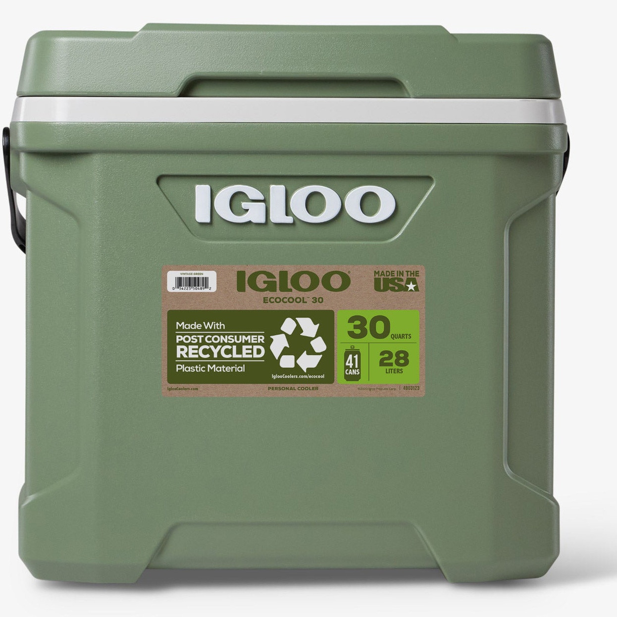 Fotografie Lada frigorifica pasiva Igloo 30 QT, 28 litri, verde