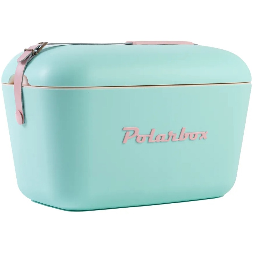 Fotografie Lada frigorifica pasiva Polarbox Pop, 12 litri, Cyan-Baby Rose