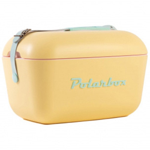 Fotografie Lada frigorifica pasiva Polarbox Pop, 20 litri, Yellow–Cyan Pop