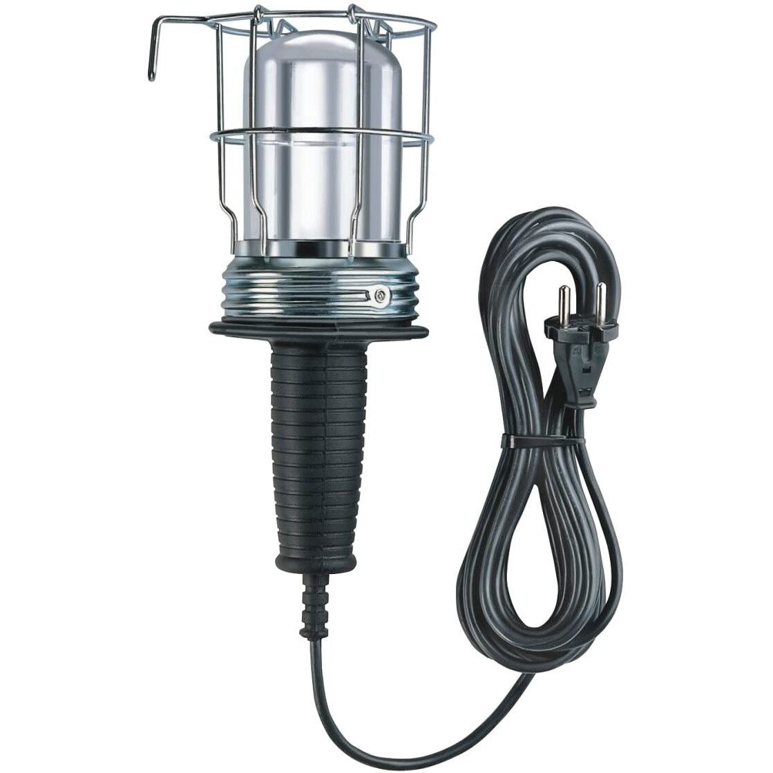 Fotografie Lampa de lucru Brennenstuhl H05RN-F, E27, 60W, cu protectie bec, cablu 5 m