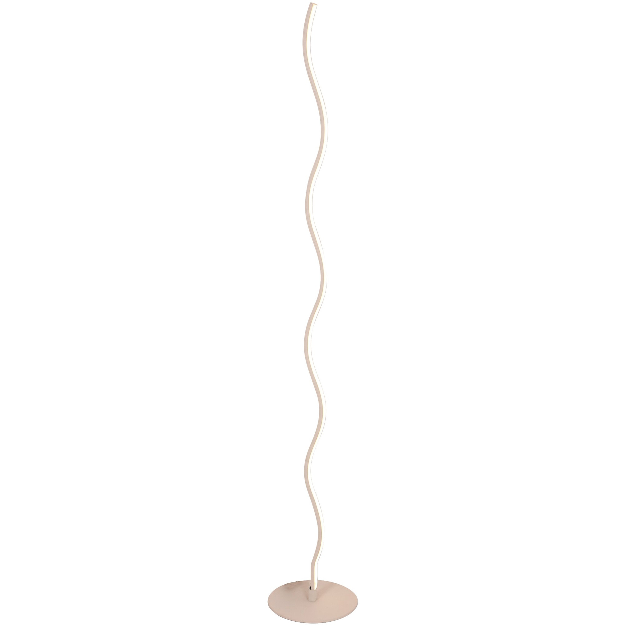 Fotografie Lampadar LED Avide Wave, 18W, 880 lm, lumina neutra (4000K), 134 cm, clasa energetica G