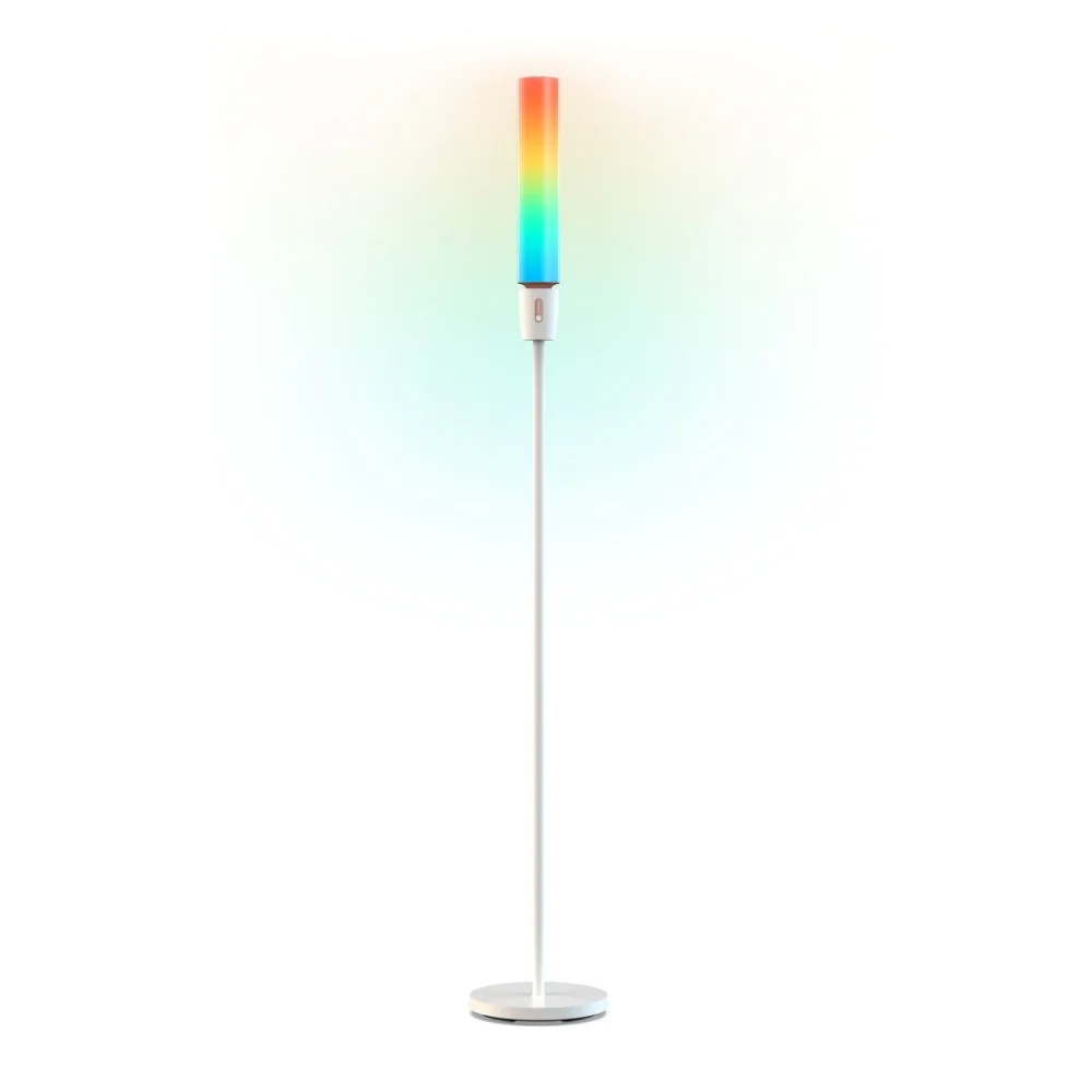 Fotografie Lampadar LED Govee H6078 RGBICWW Cylinder, Wi-Fi + Bluetooth, 1500 lm, Sincronizare muzica, Control vocal