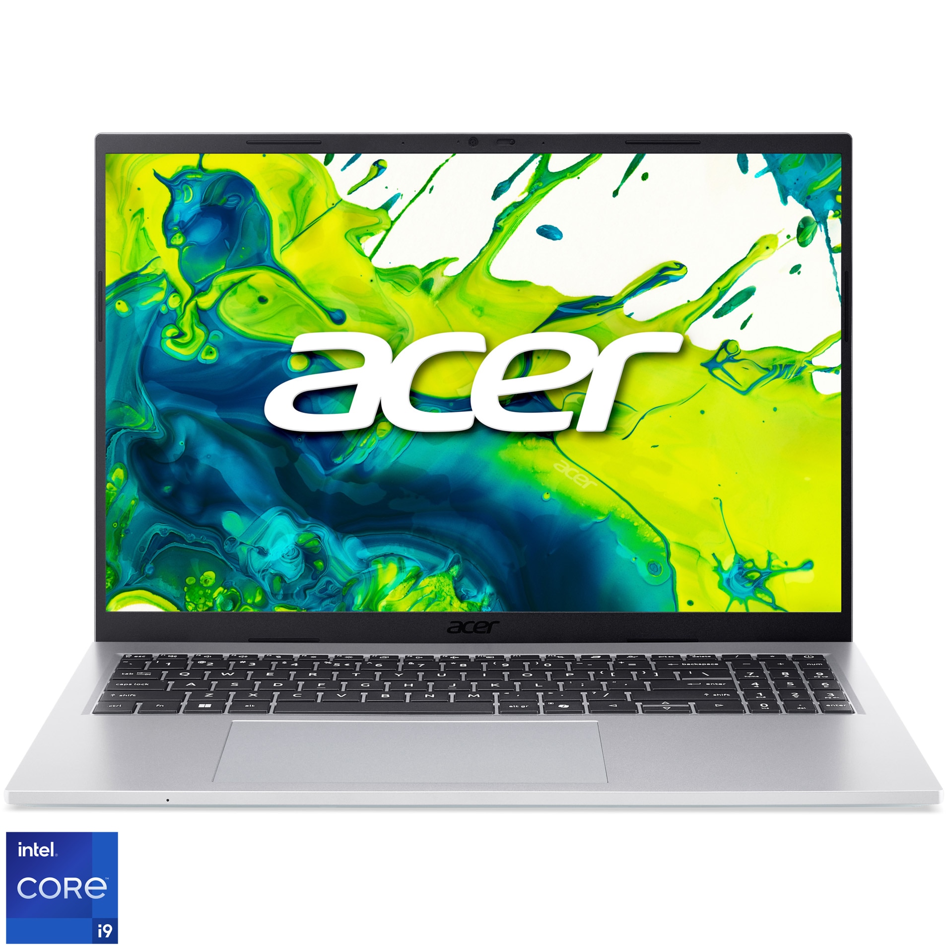 Fotografie Laptop Acer Aspire Go 15 AG16-71P-96FW cu procesor Intel® Core™ i9-13900H pana la 5.4 Ghz, 16" WUXGA IPS 120Hz, 16GB DDR5, 1TB SSD, Intel® UHD Graphics, No OS, Silver