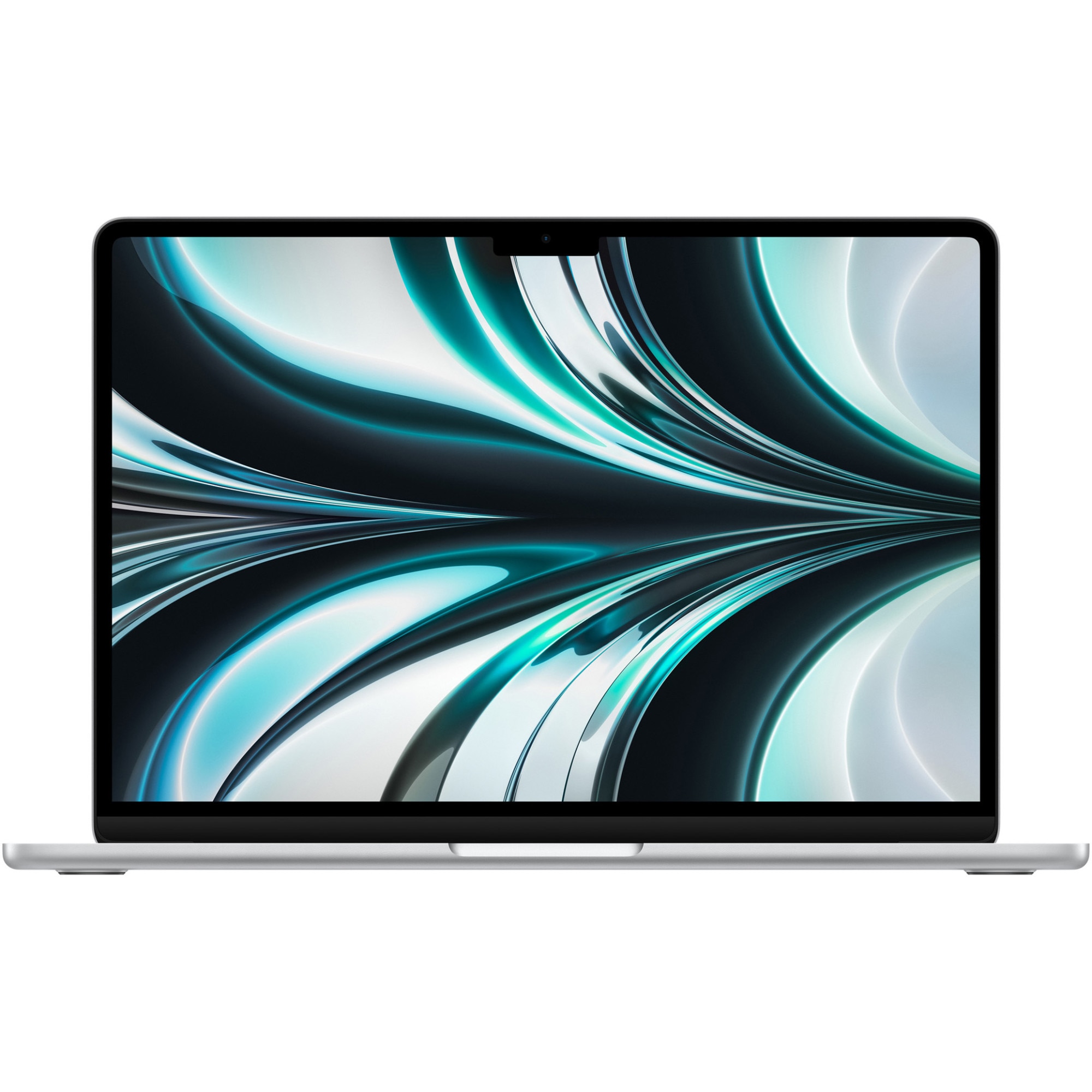 Fotografie Laptop Apple MacBook Air 13-inch, cu procesor Apple M2, 8 nuclee CPU si 8 nuclee GPU, 8 GB, 256GB, Silver, Layout INT