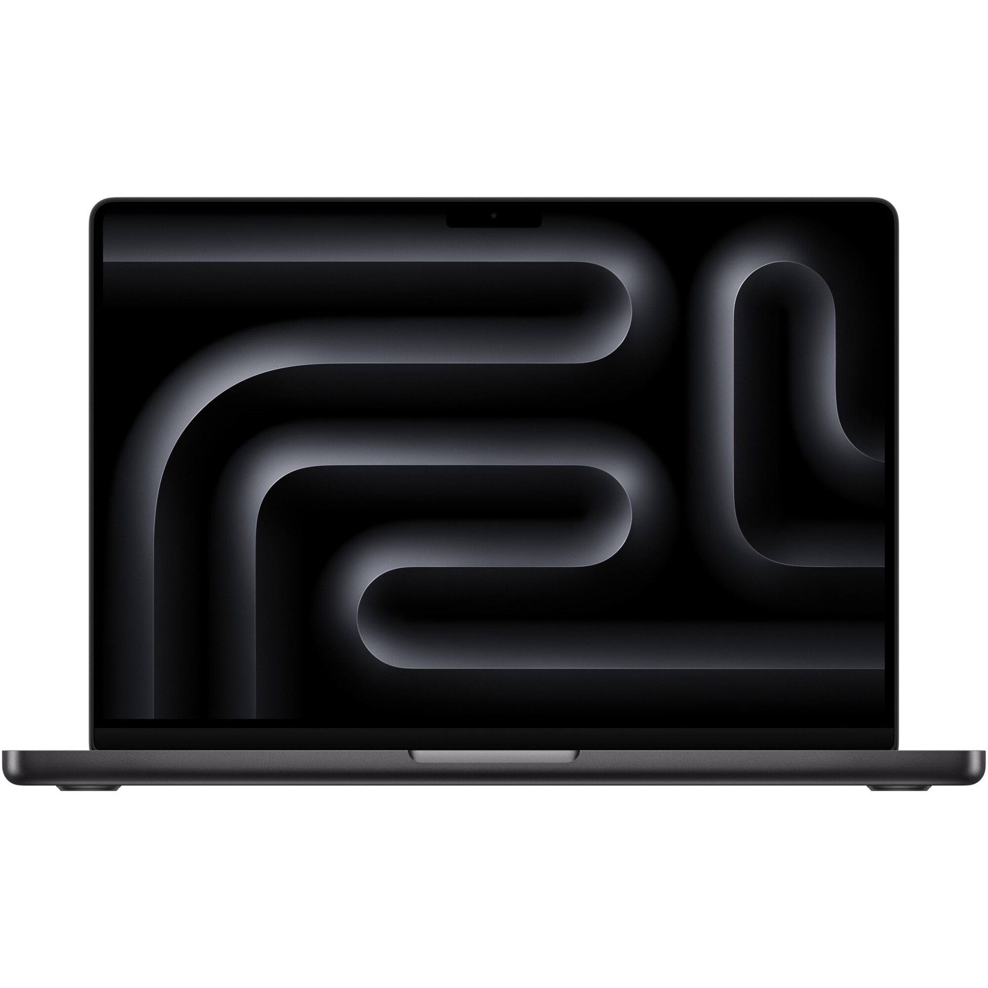 Fotografie Laptop Apple MacBook Pro 14", cu procesor Apple M4 Max, 16 nuclee CPU si 40 nuclee GPU, 48 GB RAM, 1TB SSD, Space Black, Tastatura internationala