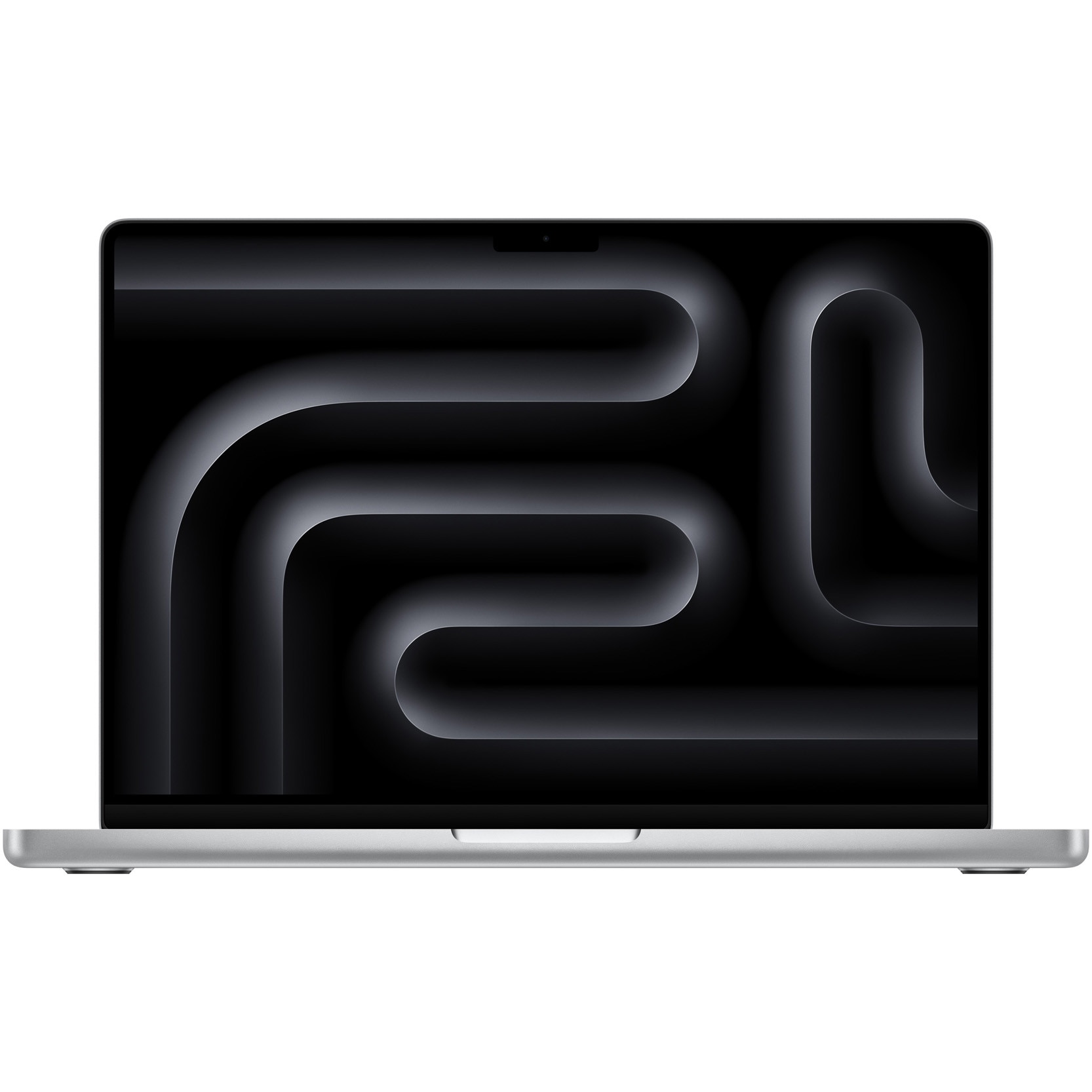 Fotografie Laptop Apple MacBook Pro 14" cu procesor Apple M5 Pro, 15 nuclee CPU, 16 nuclee GPU, 16 nuclee Neural Engine, 48GB RAM, 1TB SSD, Silver, Tastatura Internationala, Fara incarcator