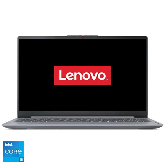 Fotografie Laptop Lenovo IdeaPad Slim 3 15IAH8 cu procesor Intel® Core™ i5-12450H pana la 4.4 GHz, 15.6", Full HD, IPS, 16GB, 1TB SSD, Intel® UHD Graphics, No OS, Arctic Grey