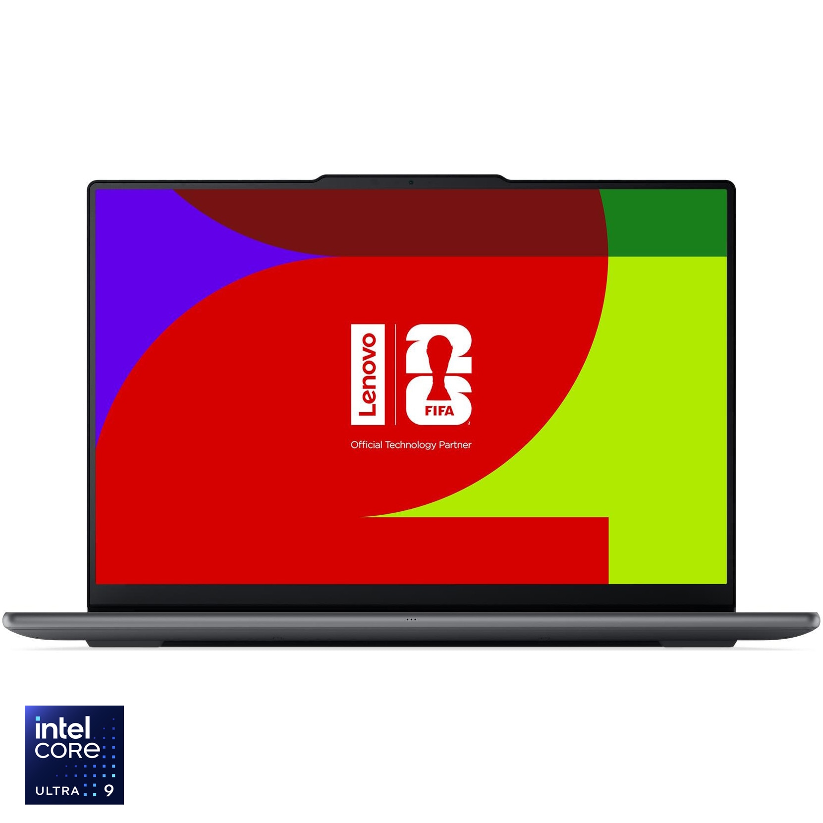 Fotografie Laptop Lenovo Yoga Pro 9 16IPH11 cu procesor Intel Core™ Ultra 9 386H pana la 4.9GHz, 16" 3.2K, OLED, Touch, 32GB LPDDR5x RAM, 1TB SSD, NVIDIA GeForce RTX™ 5060 8GB GDDR7, Windows 11 Pro, Eclipse Black, 3y on-site Premium Care
